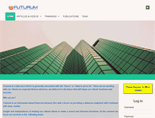 Tablet Screenshot of futurumcorfinan.com